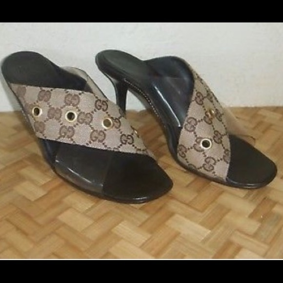 gucci pvc sandals